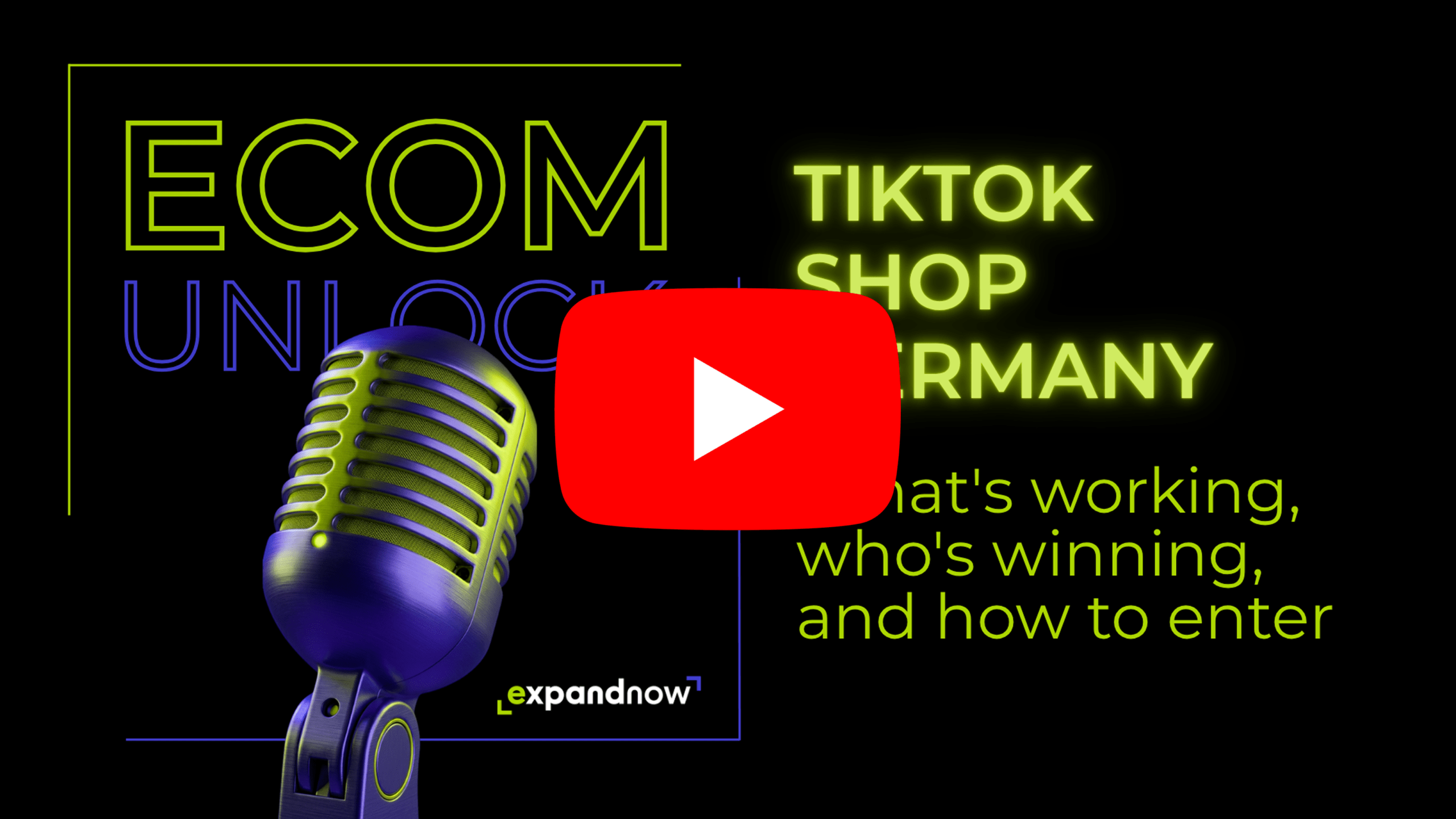 Ecom Unlock Tiktok shop Germany - Watch full